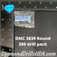 DMC 3839 ROUND 5D Diamond Painting Drills Beads DMC 3839 