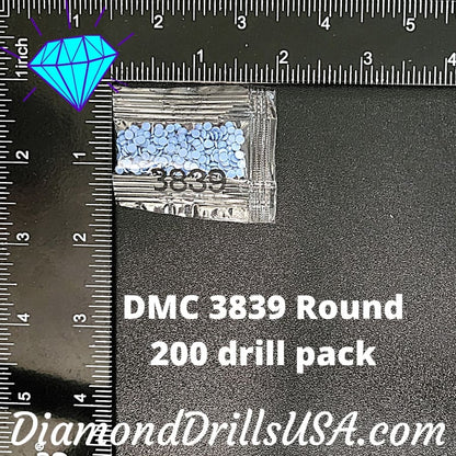 DMC 3839 ROUND 5D Diamond Painting Drills Beads DMC 3839 