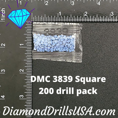 DMC 3839 SQUARE 5D Diamond Painting Drills Beads DMC 3839 