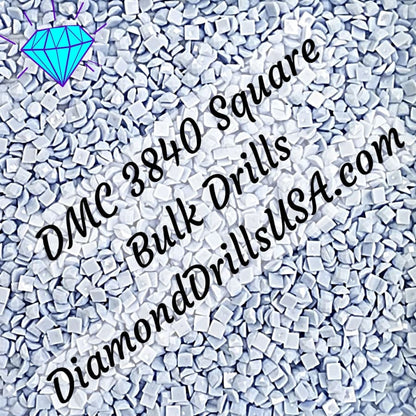 DMC 3840 SQUARE 5D Diamond Painting Drills Beads DMC 3840 