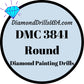 DMC 3841 ROUND 5D Diamond Painting Drills Beads DMC 3841 
