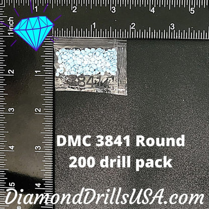 DMC 3841 ROUND 5D Diamond Painting Drills Beads DMC 3841 