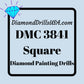 DMC 3841 SQUARE 5D Diamond Painting Drills Beads DMC 3841 