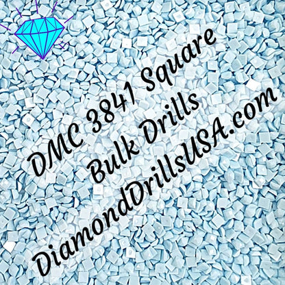 DMC 3841 SQUARE 5D Diamond Painting Drills Beads DMC 3841 