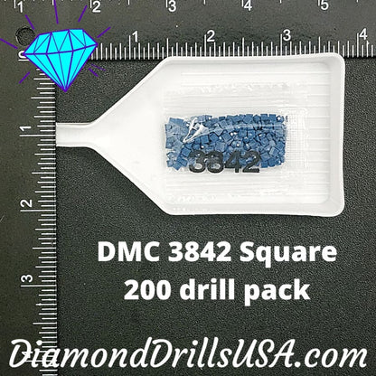 DMC 3842 SQUARE 5D Diamond Painting Drills Beads DMC 3842 