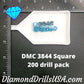DMC 3844 SQUARE 5D Diamond Painting Drills Beads DMC 3844 