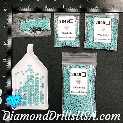 DMC 3849 SQUARE 5D Diamond Painting Drills Beads DMC 3849 