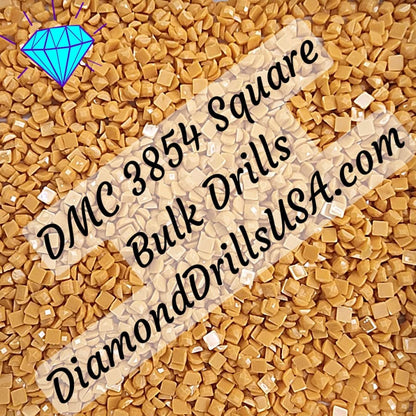 DMC 3854 SQUARE 5D Diamond Painting Drills Beads DMC 3854 