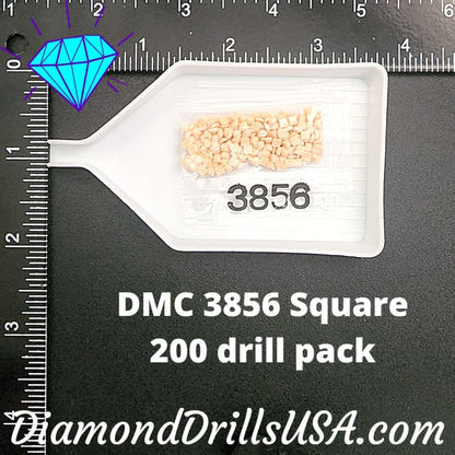 DMC 3856 SQUARE 5D Diamond Painting Drills Beads DMC 3856 