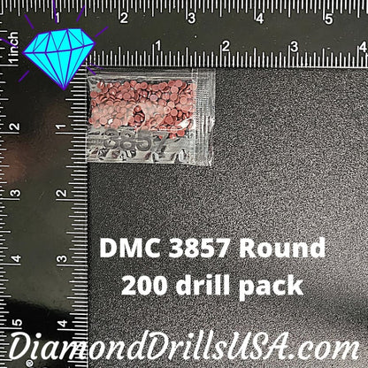 DMC 3857 ROUND 5D Diamond Painting Drills Beads DMC 3857 