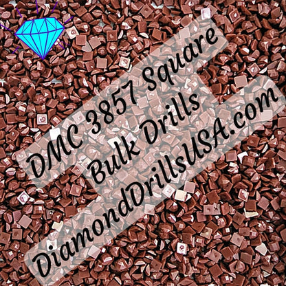 DMC 3857 SQUARE 5D Diamond Painting Drills Beads DMC 3857 