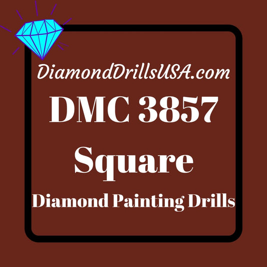 DMC 3857 SQUARE 5D Diamond Painting Drills Beads DMC 3857 