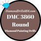 DMC 3860 ROUND 5D Diamond Painting Drills Beads DMC 3860 