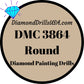 DMC 3864 ROUND 5D Diamond Painting Drills Beads DMC 3864 