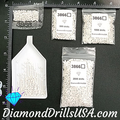 DMC 3866 SQUARE 5D Diamond Painting Drills Beads DMC 3866 