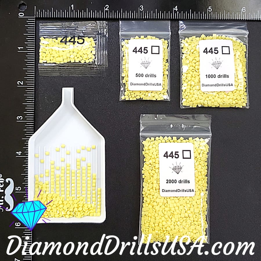 ARTDOT Diamonds for 5D Diamond Painting Accessories, 445000 Pieces 445  Colors Square Drills Diamond Art Kit for Adults Gem Art Nails Crafts  (1000pcs