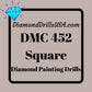 DMC 452 SQUARE 5D Diamond Painting Drills Beads DMC 452 