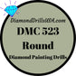 DMC 523 ROUND 5D Diamond Painting Drills Beads DMC 523 Light