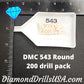 DMC 543 ROUND 5D Diamond Painting Drills Beads DMC 543 Ultra