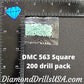 DMC 563 SQUARE 5D Diamond Painting Drills Beads DMC 563 
