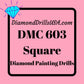 DMC 603 SQUARE 5D Diamond Painting Drills Beads DMC 603 