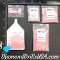 DMC 604 SQUARE 5D Diamond Painting Drills Beads DMC 604 