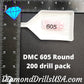DMC 605 ROUND 5D Diamond Painting Drills Beads DMC 605 Very 