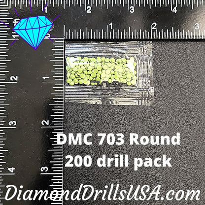 DMC 703 ROUND 5D Diamond Painting Drills Beads 703 