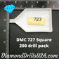 DMC 727 SQUARE 5D Diamond Painting Drills Beads DMC 727 Very