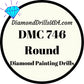 DMC 746 ROUND 5d Diamond Painting Drills Beads DMC 746 Off 