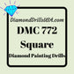 DMC 772 SQUARE 5D Diamond Painting Drills Beads DMC 772 Very