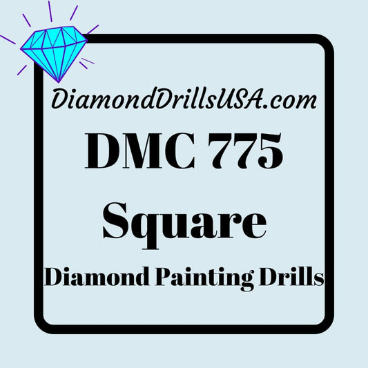 DMC 775 SQUARE 5D Diamond Painting Drills Beads DMC 775 Very