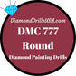 DMC 777 ROUND 5D Diamond Painting Drills Beads DMC 777 Very 