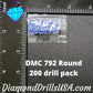 DMC 792 ROUND 5D Diamond Painting Drills Beads DMC 792 Dark 