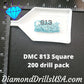 DMC 813 SQUARE 5D Diamond Painting Drills Beads DMC 813 