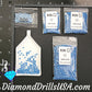 DMC 826 SQUARE 5D Diamond Painting Drills Beads DMC 826 