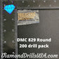 DMC 829 ROUND 5D Diamond Painting Drills Beads DMC 829 Very 