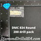 DMC 834 ROUND 5D Diamond Painting Drills Beads DMC 834 Very 