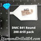 DMC 841 ROUND Diamond Painting Drills Beads DMC 841 Light 