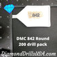 DMC 842 ROUND 5D Diamond Painting Drills Beads DMC 842 Very 
