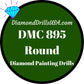 DMC 895 ROUND 5D Diamond Painting Drills Beads DMC 895 Very 