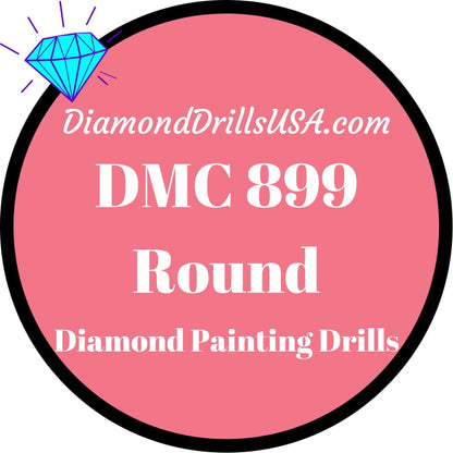 DMC 899 ROUND 5D Diamond Painting Drills Beads DMC 899 