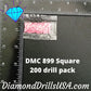 DMC 899 SQUARE 5D Diamond Painting Drills Beads DMC 899 
