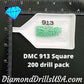 DMC 913 SQUARE 5D Diamond Painting Drills Beads DMC 913 