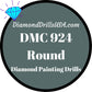 DMC 924 ROUND 5D Diamond Painting Drills Beads DMC 924 Very 