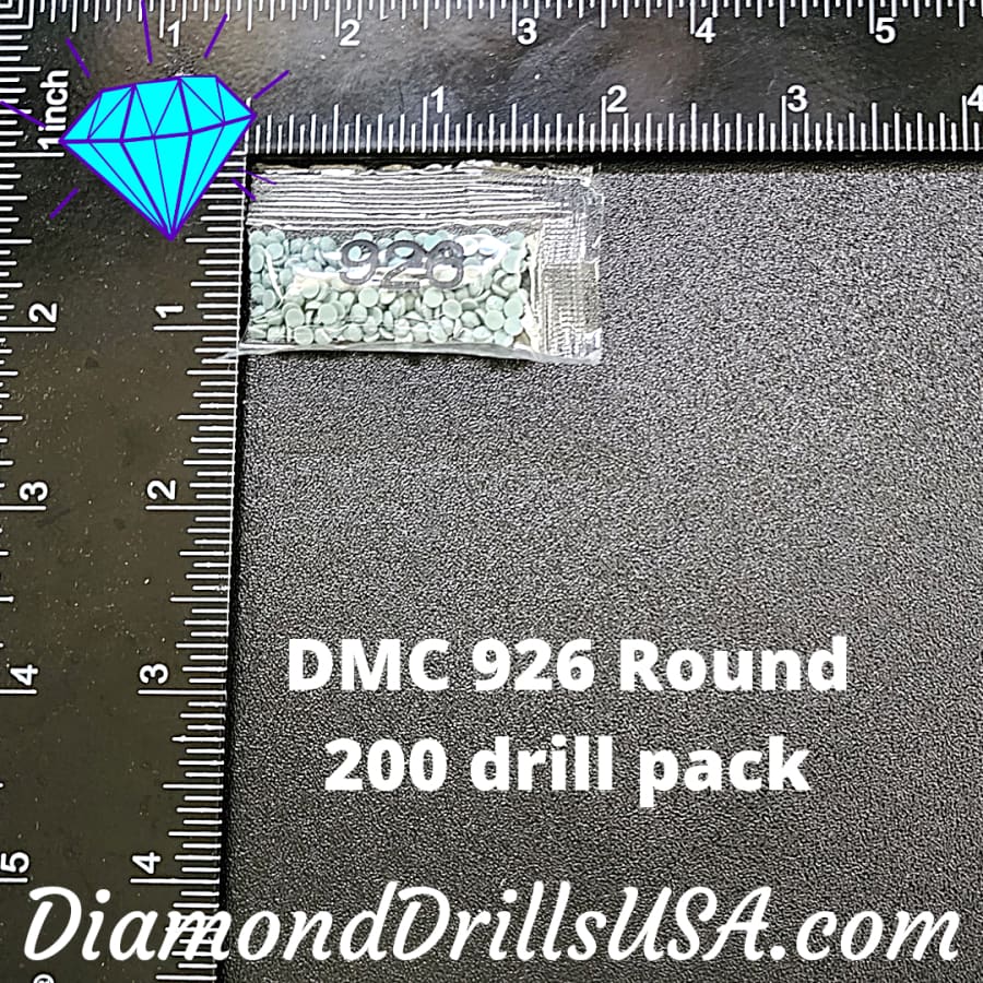 DMC 926 ROUND 5D Diamond Painting Drills Beads DMC 926 