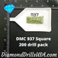 DMC 937 SQUARE 5D Diamond Painting Drills Beads DMC 937 