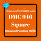 DMC 946 SQUARE 5D Diamond Painting Drills Beads DMC 946 