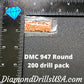 DMC 947 ROUND 5D Diamond Painting Drills Beads DMC 947 Burnt