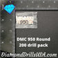 DMC 950 ROUND 5D Diamond Painting Drills Beads DMC 950 Light